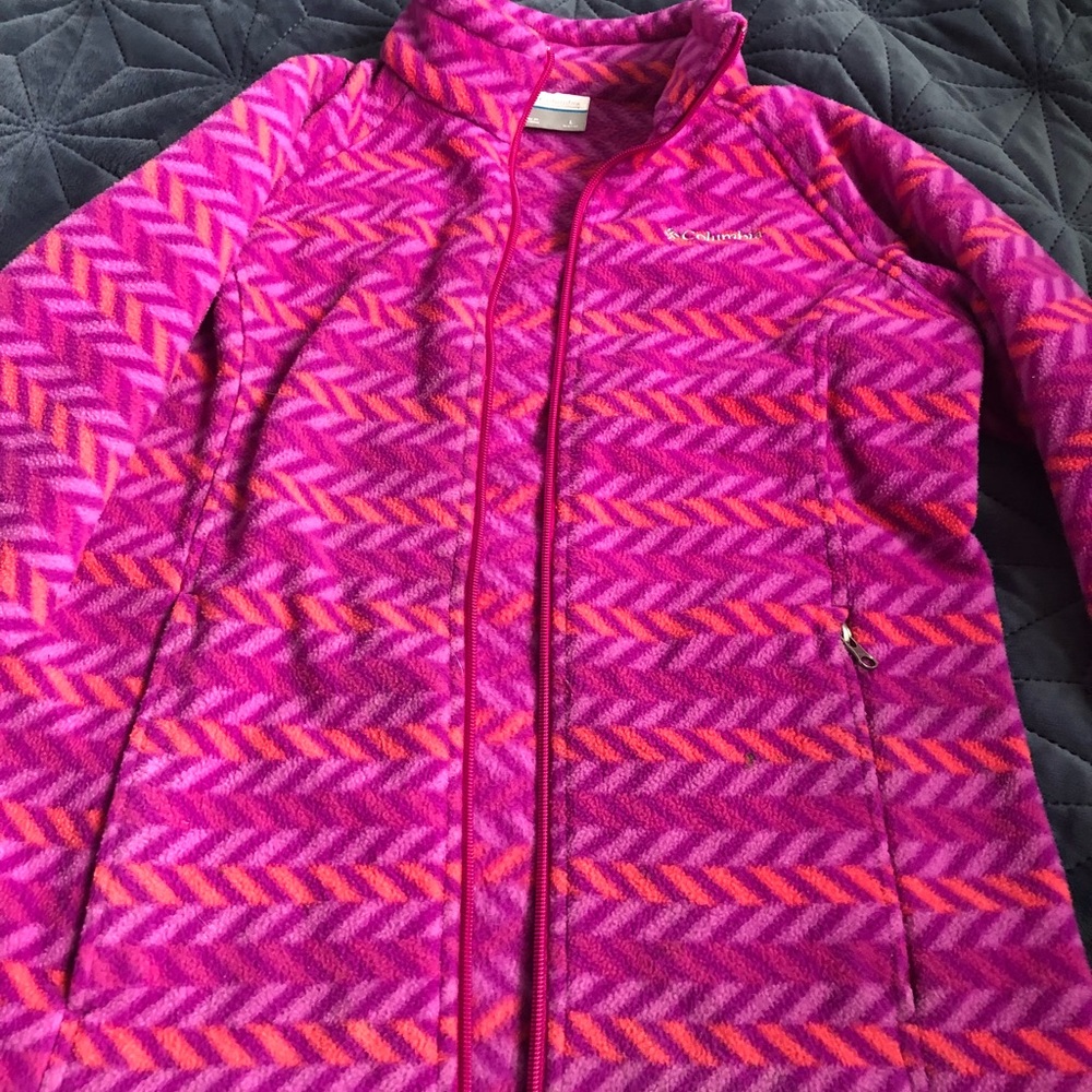 Multicolored Columbia sweater